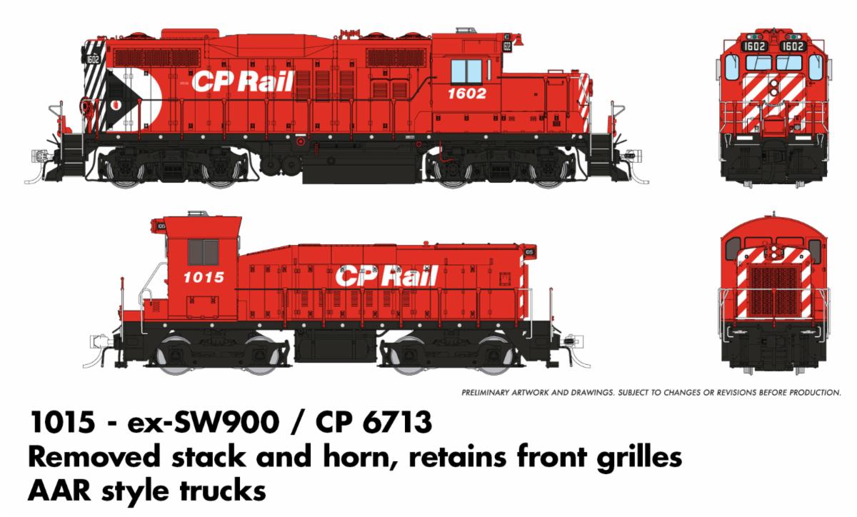 Rapido GP9u