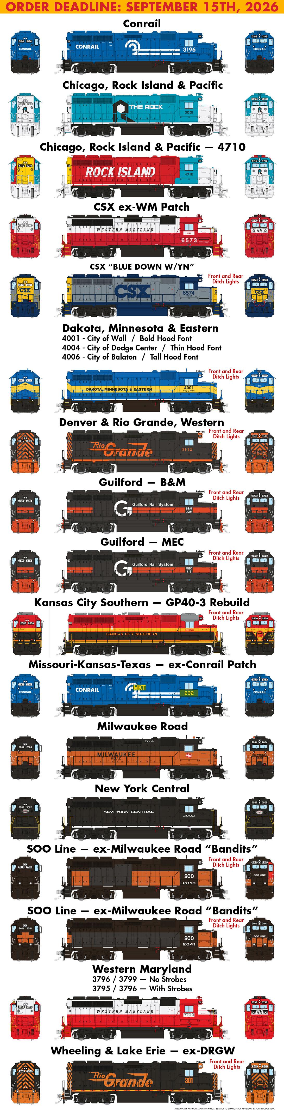 Rapido GP40