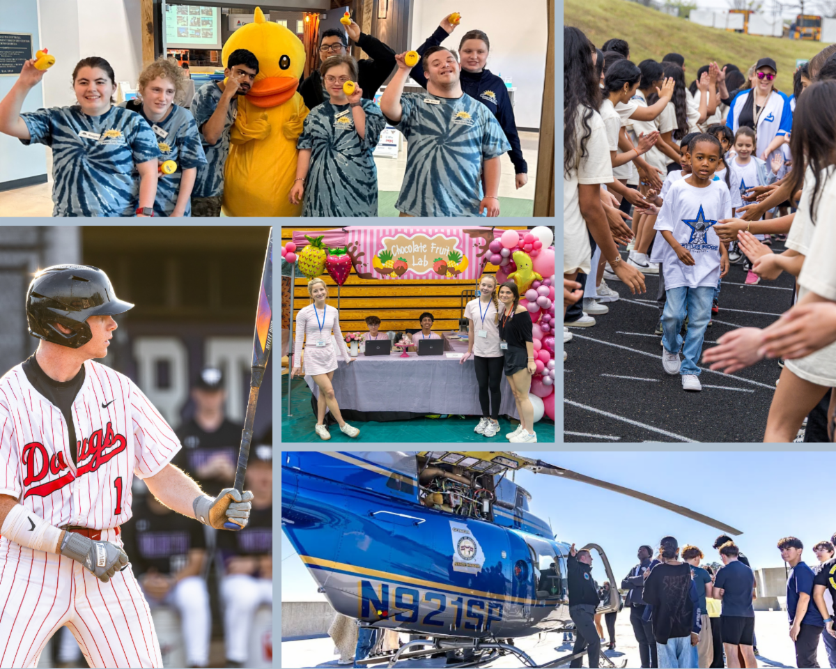 Photo collage of students from the district.
