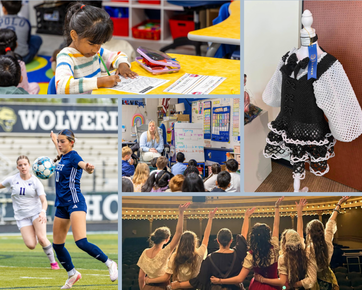 Photo collage of students from the district.