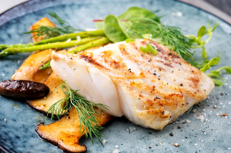 Recipe of the Week Alaska Halibut with Mushrooms & Leeks Recipe So