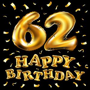 62nd Birthday