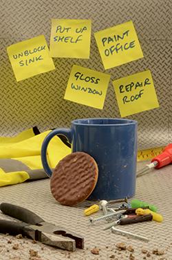 Photo of a Home Repair Task List