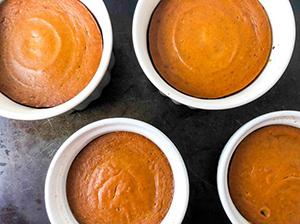 Mini Low Carb Pumpking Pie