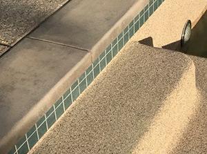 Pool Tile After Cleaning