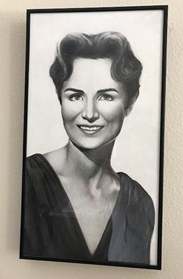 Photo of a beautiful artist protrait