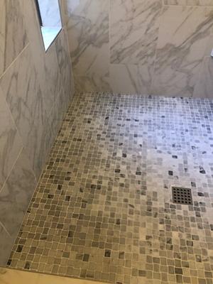 Shower Tile - After