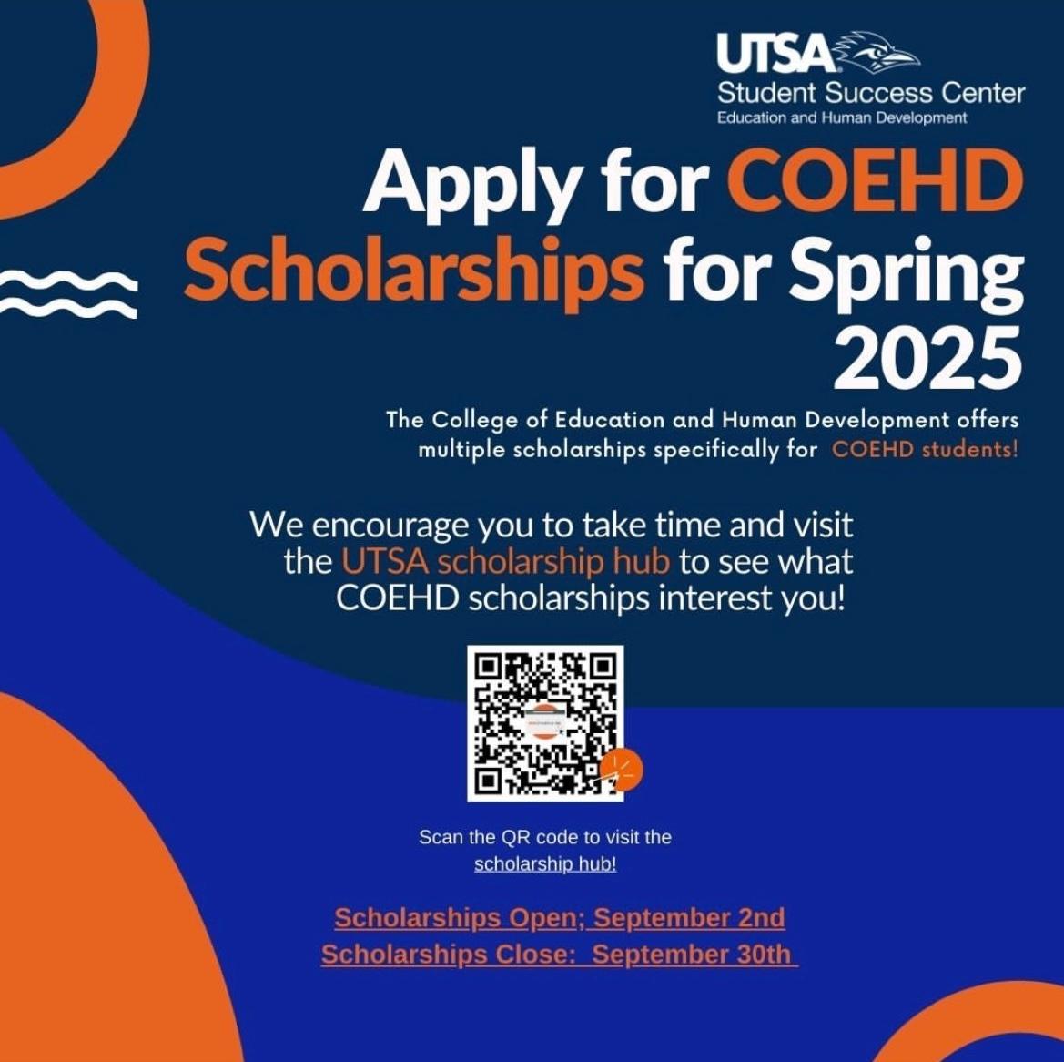Apply for COEHD Scholarships