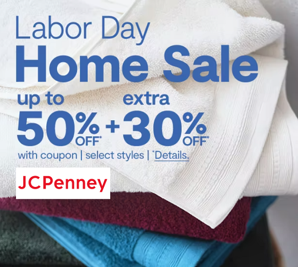 Labor Day Sales at JCPenney inside North Grand.