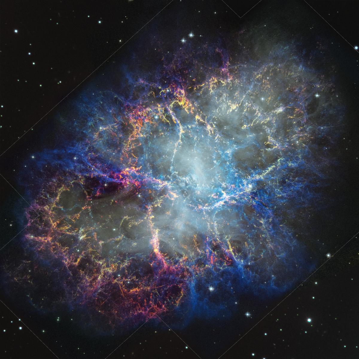 Hubble's 2024 view of the Crab Nebula