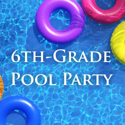 6th grade pool party