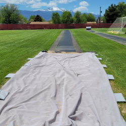 jump pit and runway