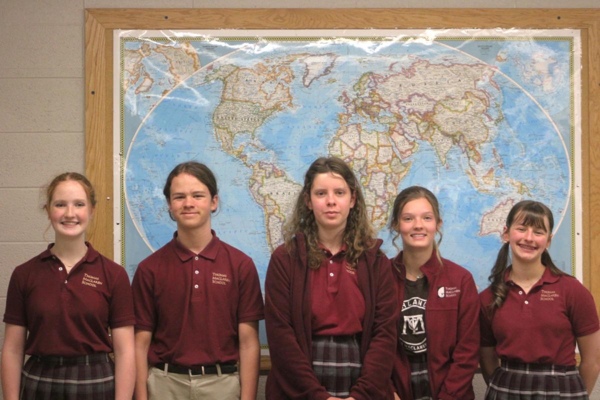 World History and Geography Bee winners