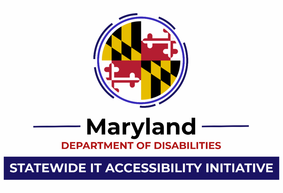 MDOD Statewide IT Accessibility Initiative logo