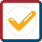 Yellow check mark in a box.