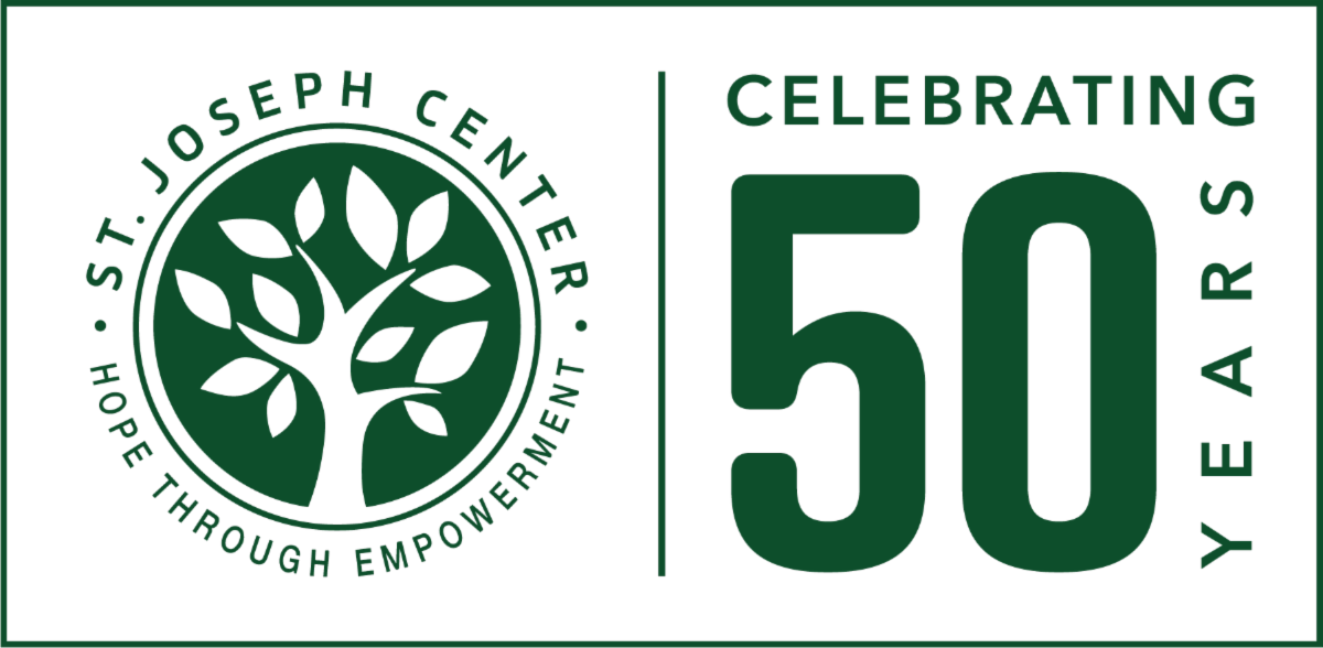 St. Joseph Center 50th Anniversary Logo
