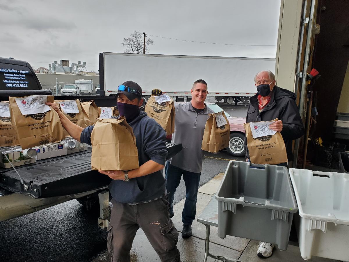 AmIns News Results AGAIN overwhelming for 6th annual food drive