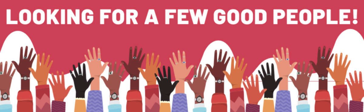 Looking for a Few Good People Volunteer