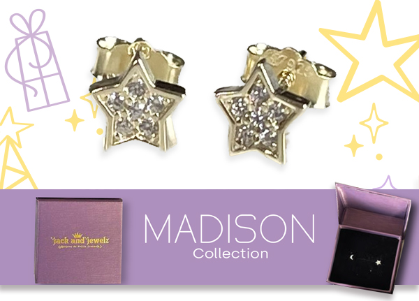 Madison Collection Star Earrings