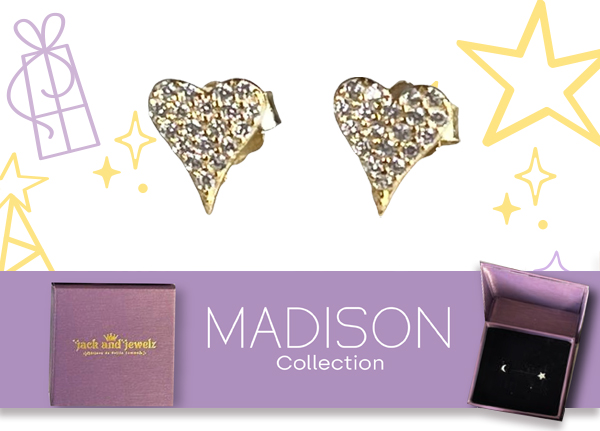 Madison Collections Heart Earrings