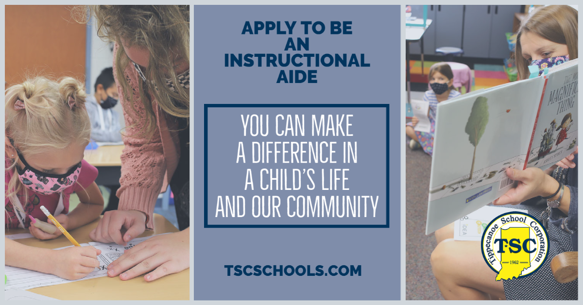 Apply to be an instructional aide
