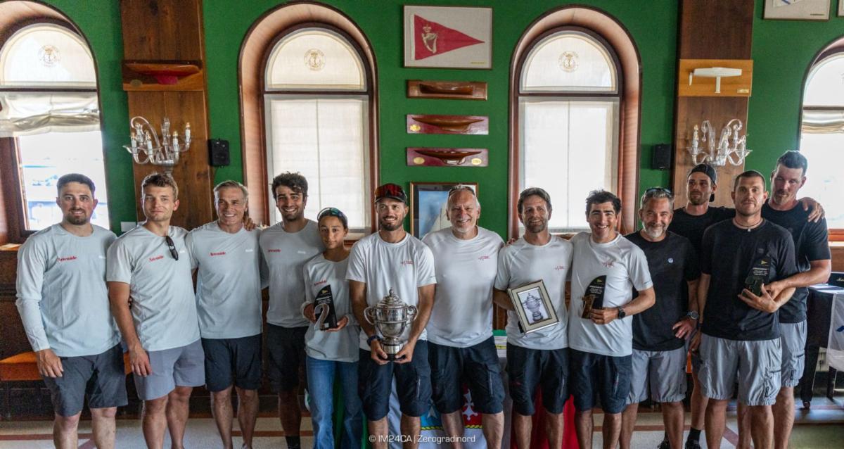 Overall podium Trieste