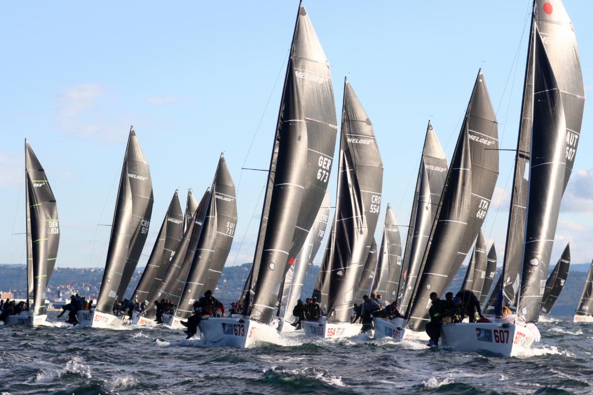 Melges 24 fleet Trieste 2025