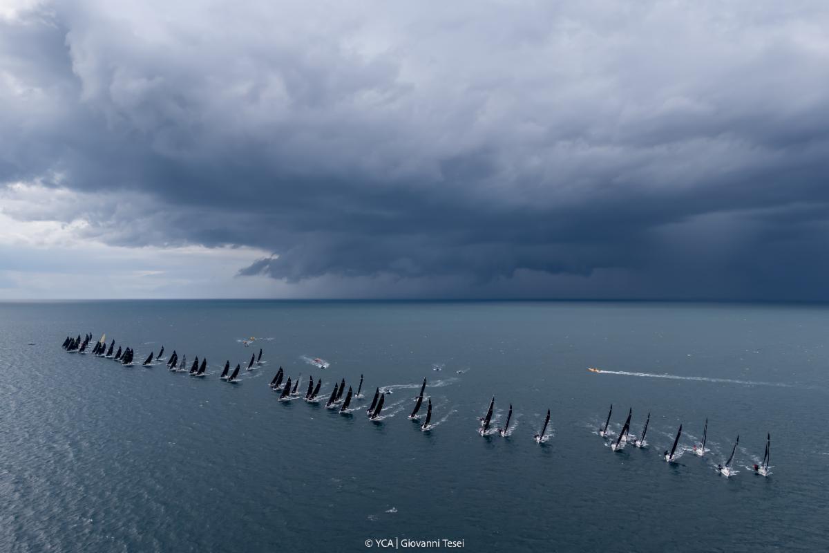 Stsrting line - Melges 24 Worlds 2025 Trieste