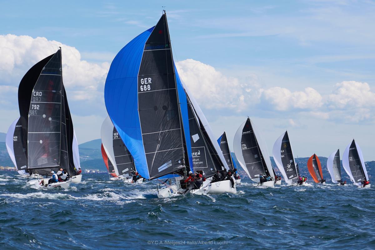 Melges 24 European Sailing Series 2024 in Trieste