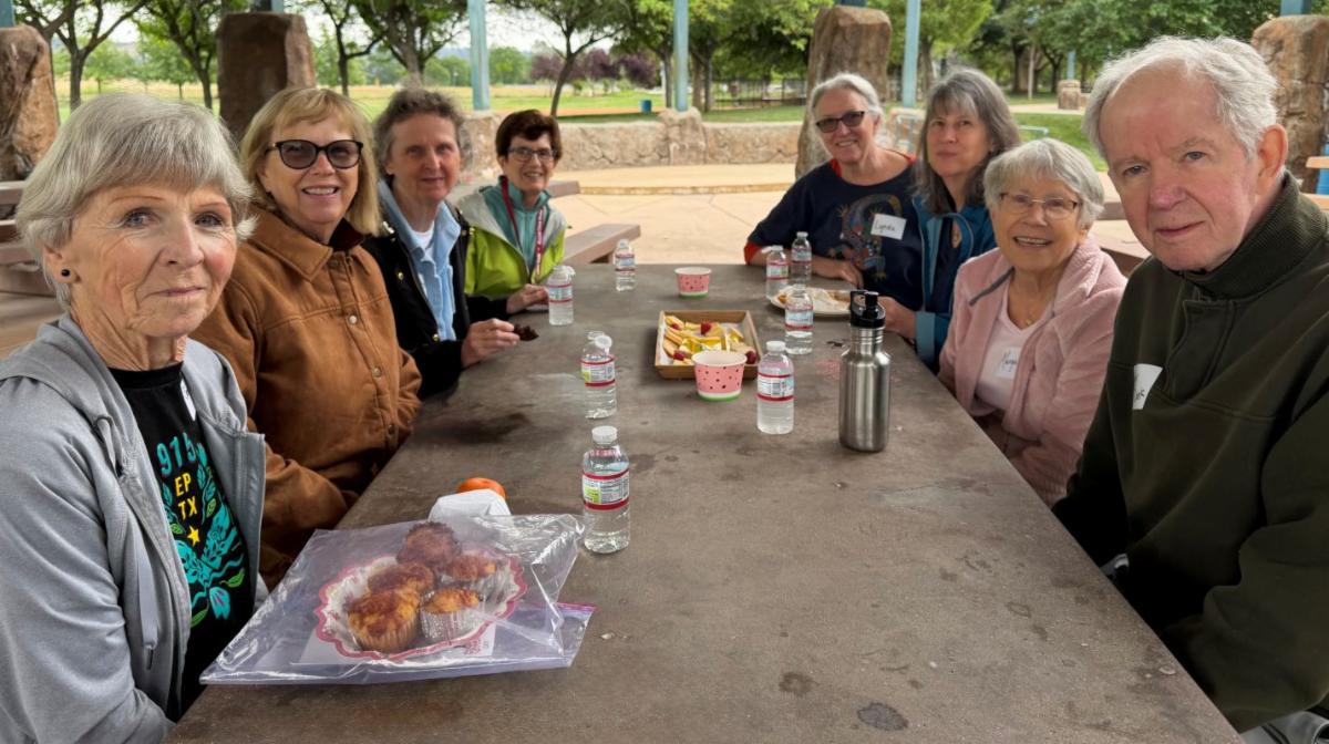 OLLI members at the picnic