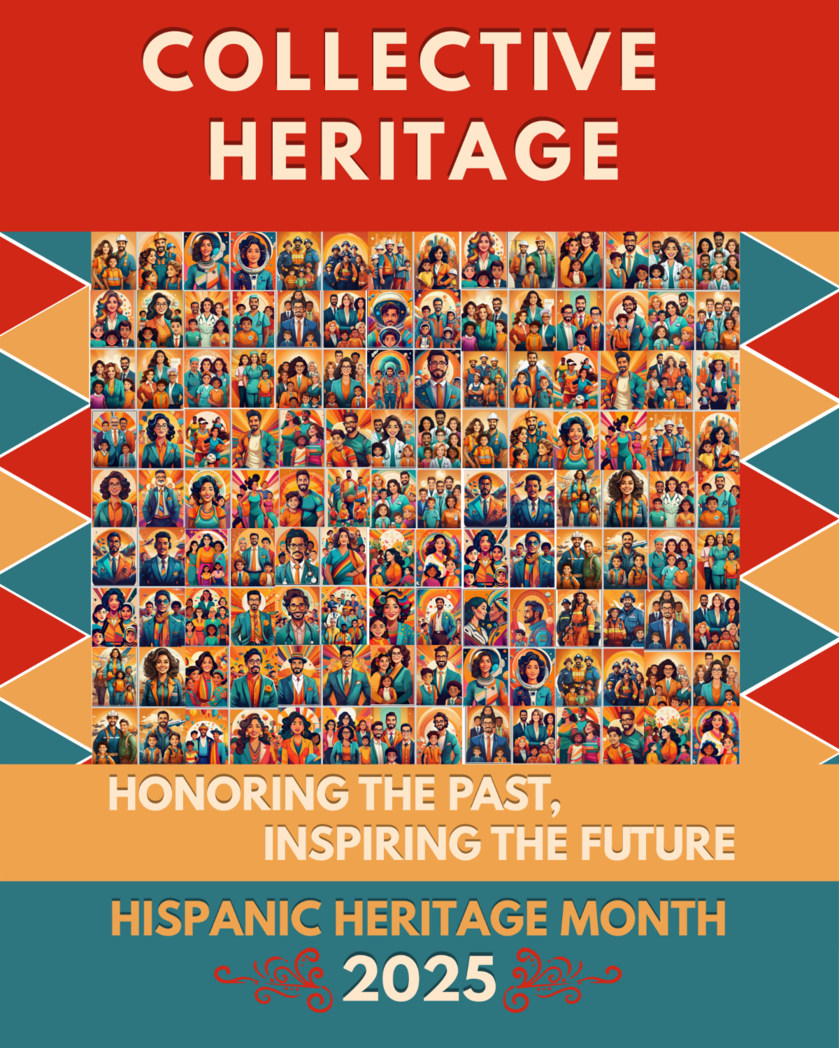 2025 Hispanic Heritage Month poster