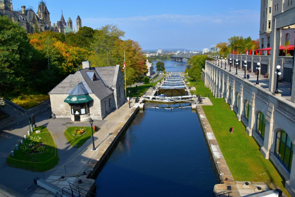 Rideau Canal in Ottawa