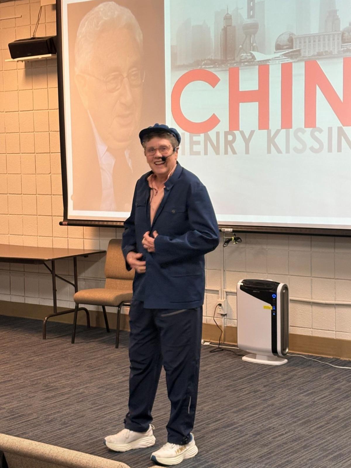 Lynn Cannon presenting