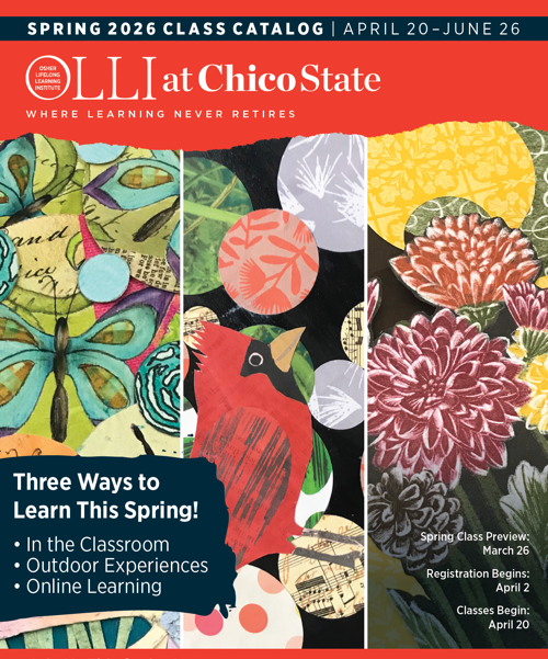 OLLI Spring 2026 Catalog cover