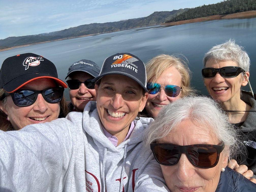 OLLI members smiling together