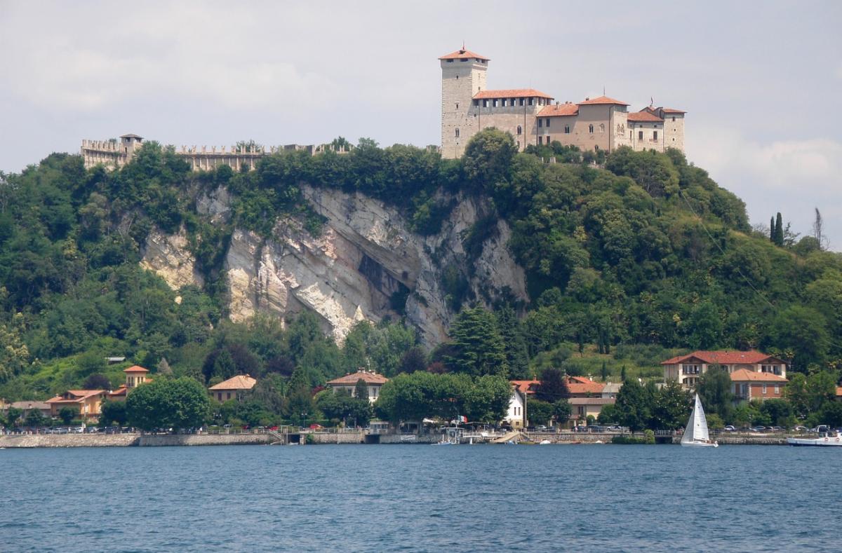 Borromeo Castle in Italy