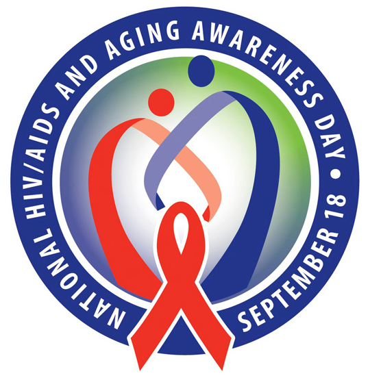National HIV/AIDS and Aging Awareness Day logo