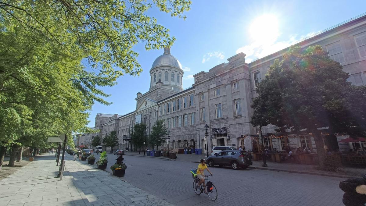 Bonsecours Market in Montreal Quebec Canada