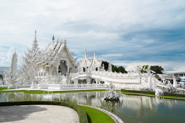 The White Temple in Chiang Rai Thailand