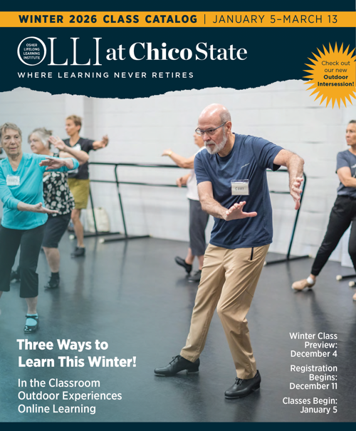 OLLI Winter 2026 catalog cover