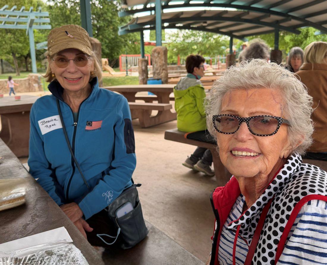 OLLI members enjoying the Spring Picnic