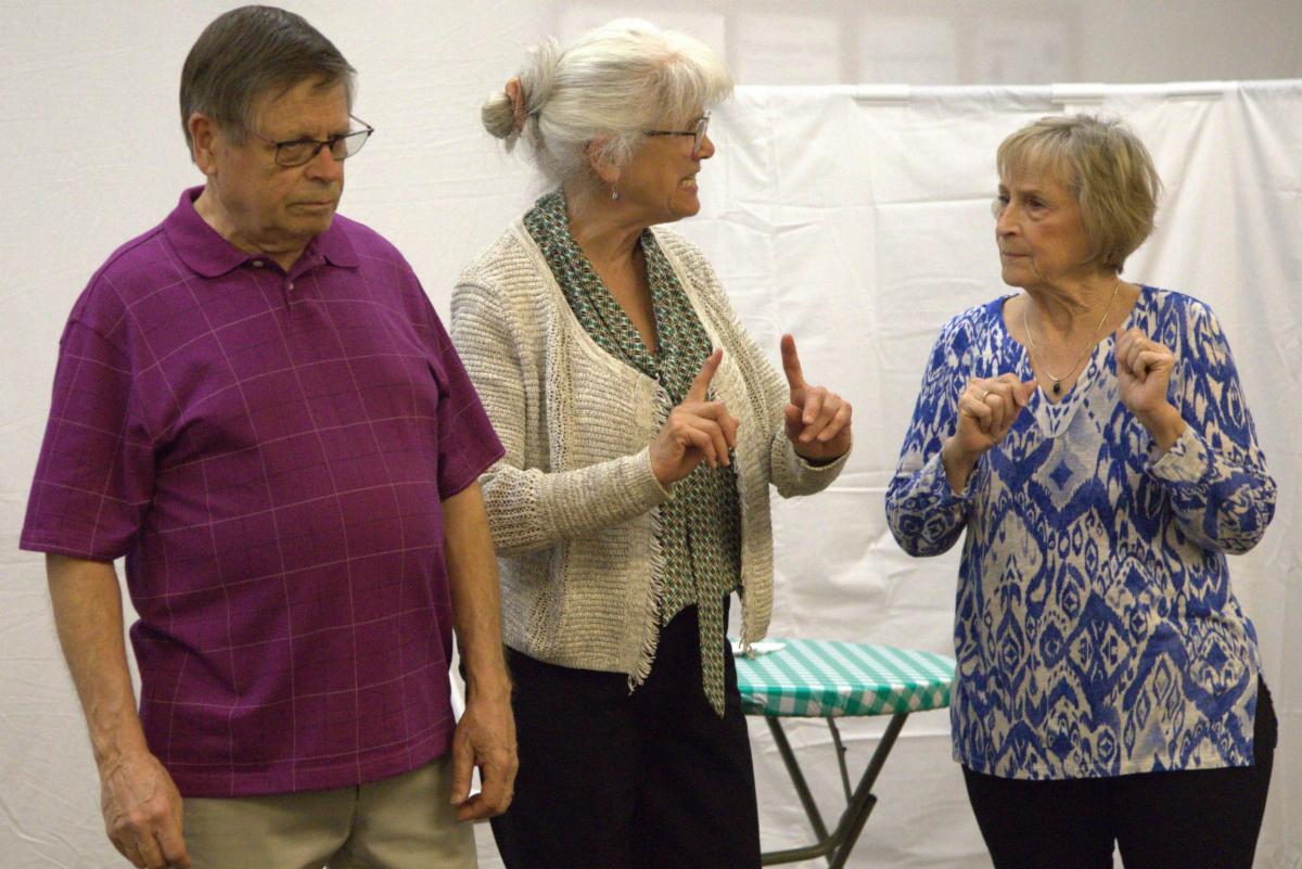 Members in the OLLI 2025 Play Festival