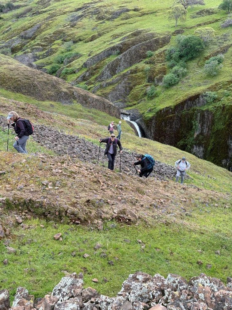 OLLI members on a hike