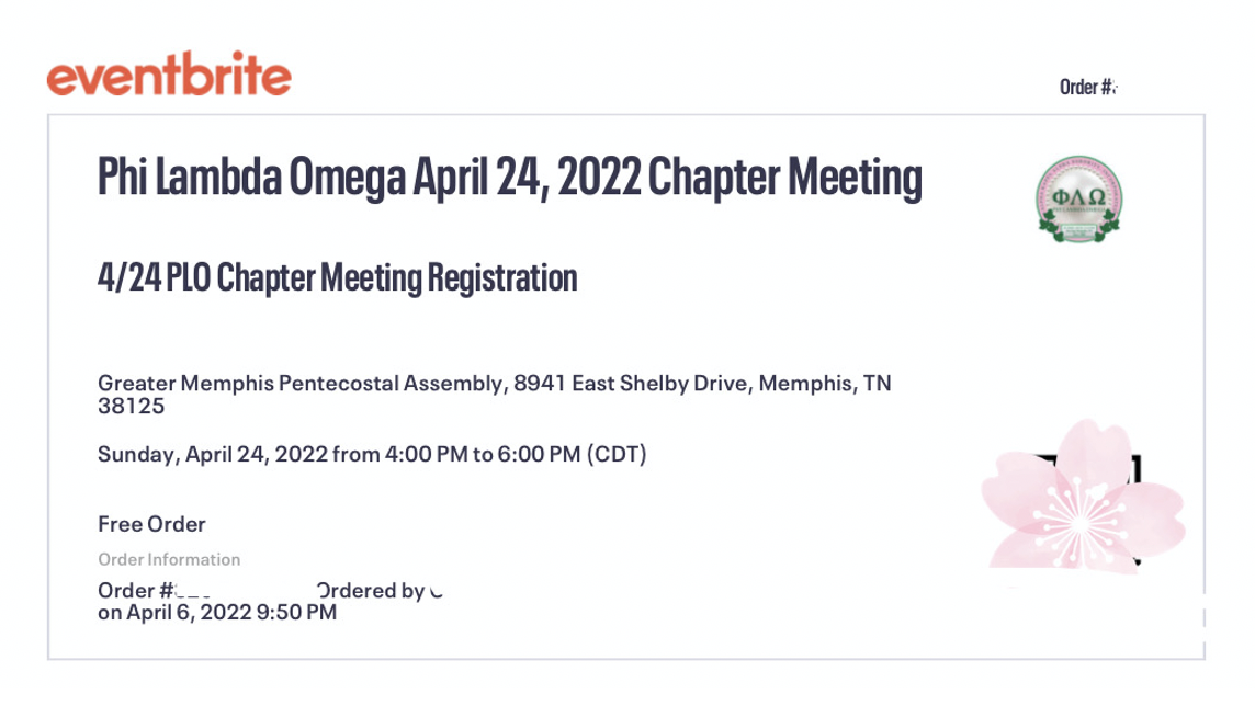 IMPORTANT Chapter Meeting Information and Requirements