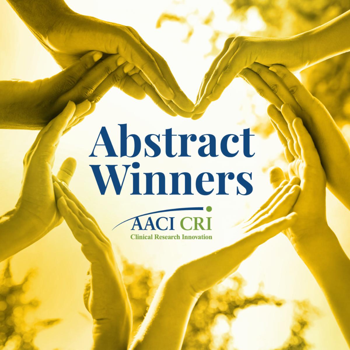 CRI Meeting Abstract Winners