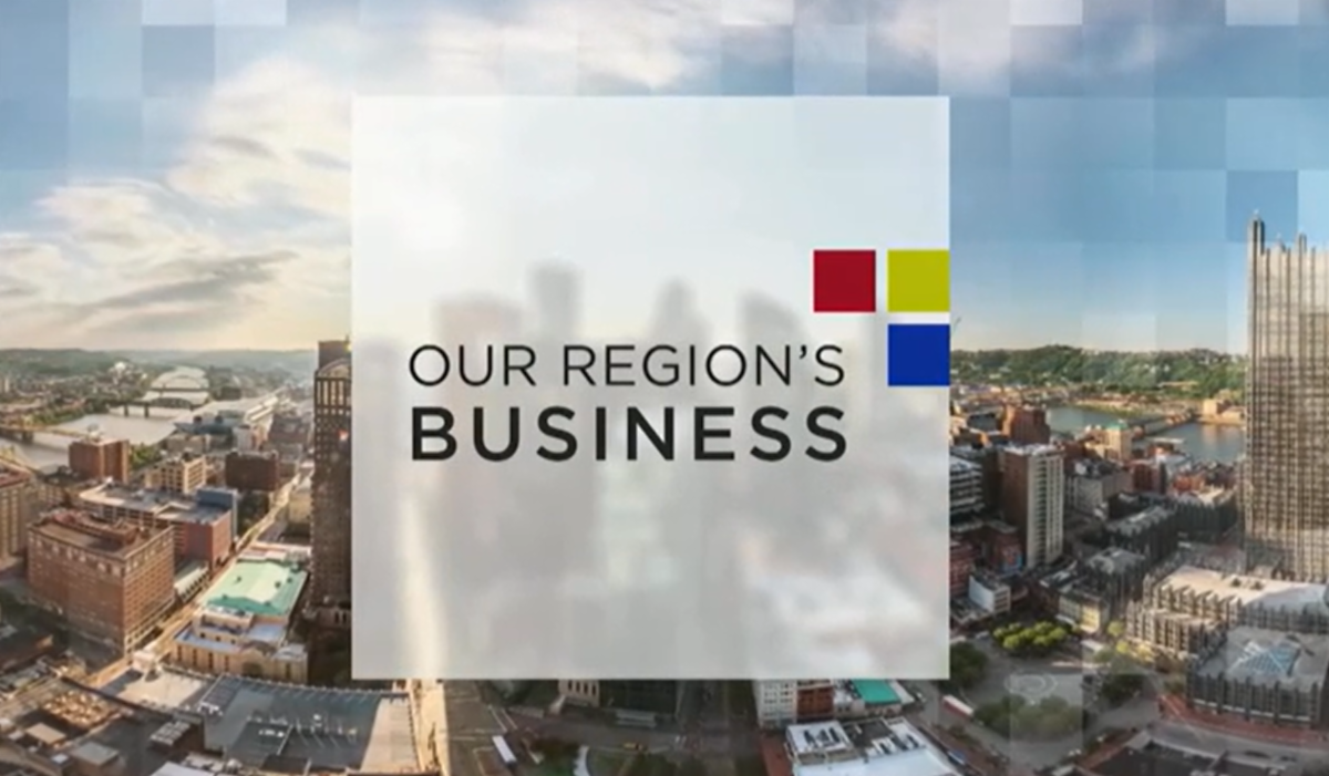 Our Region's Business screen