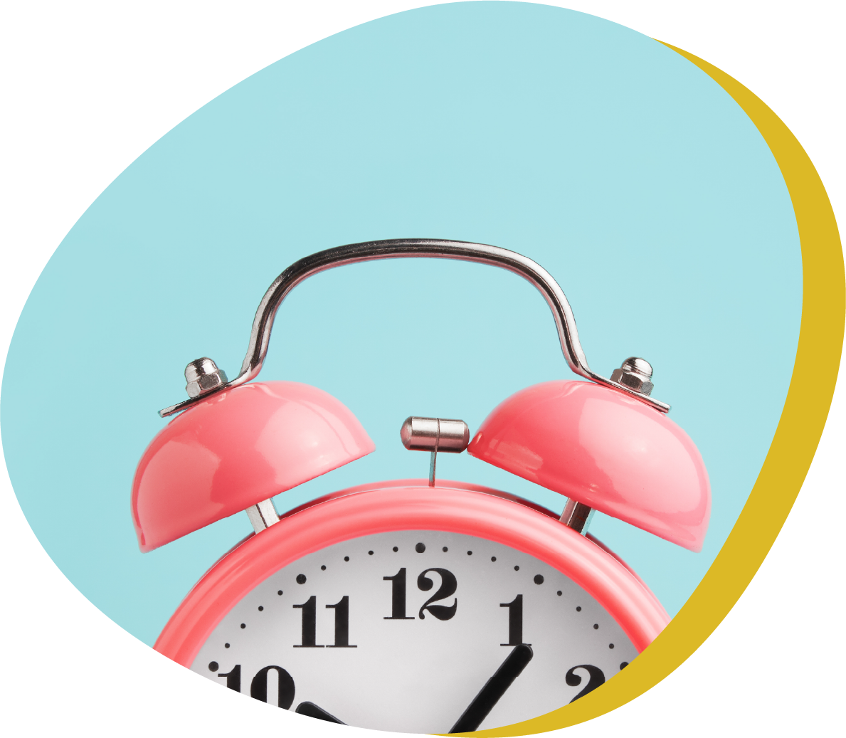 Photo of an alarm clock.