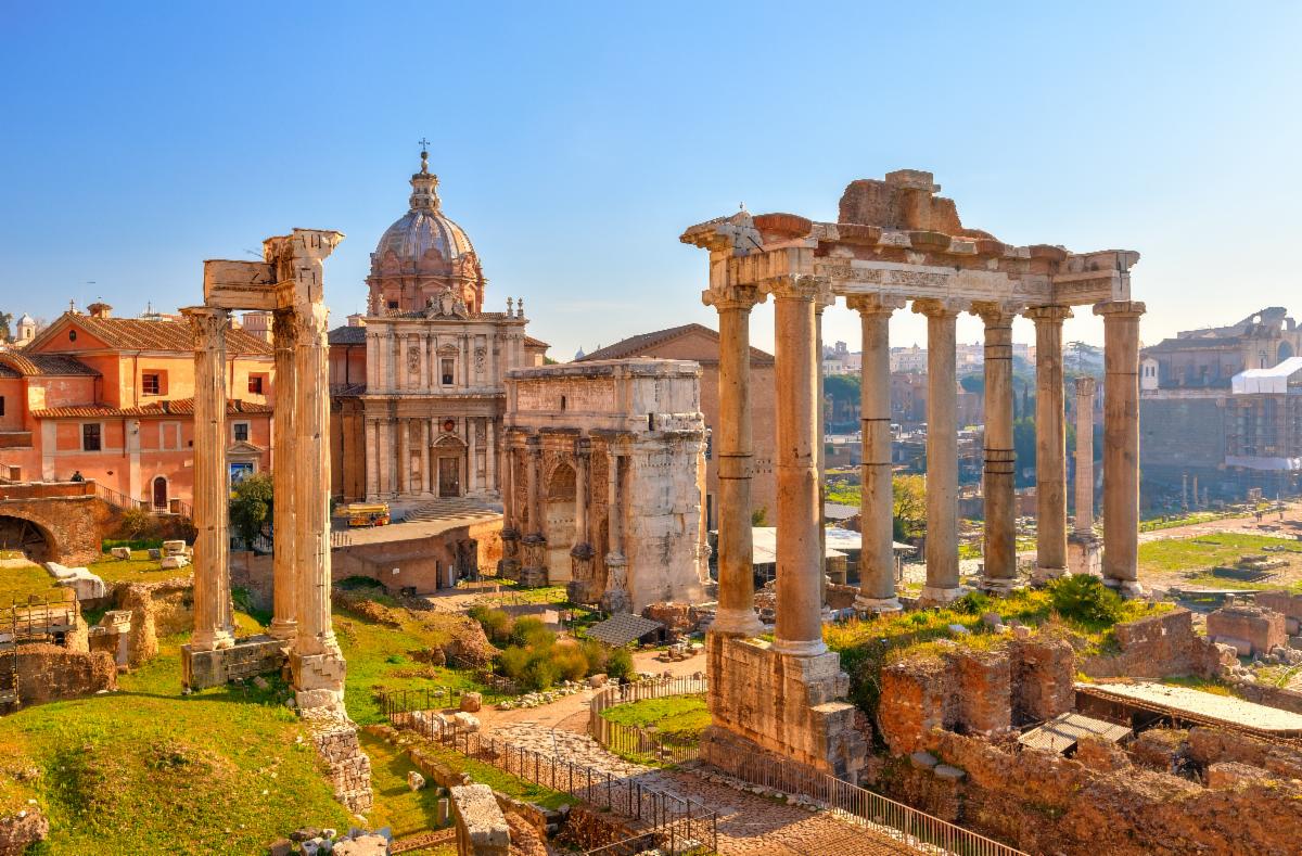 Rome, Italy scenic ruins