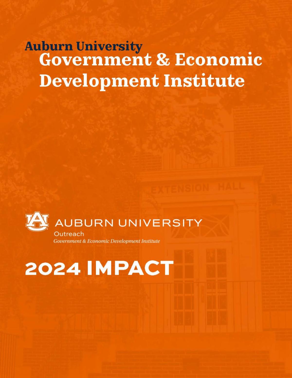Image of the cover of the GEDI 2024 Impact Report 