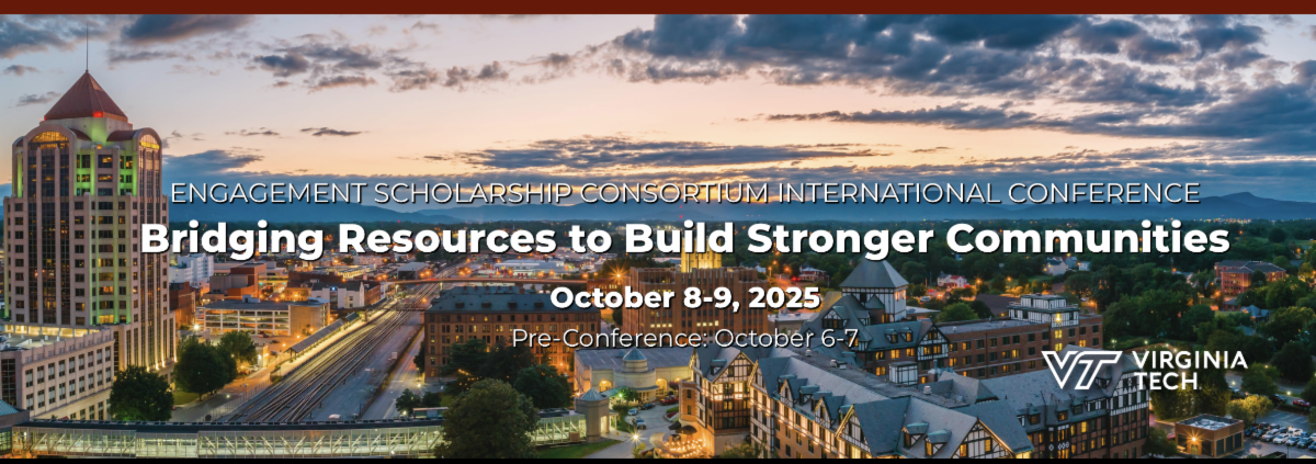 Engagement Scholarship Consortium Conference flyer